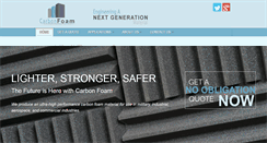 Desktop Screenshot of carbonfoam.com